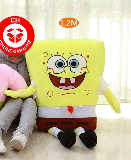 SpongeBob Schwammkopf Plüsch 120cm XXL Plüschtier Kuscheltier in Brig - Bild 1