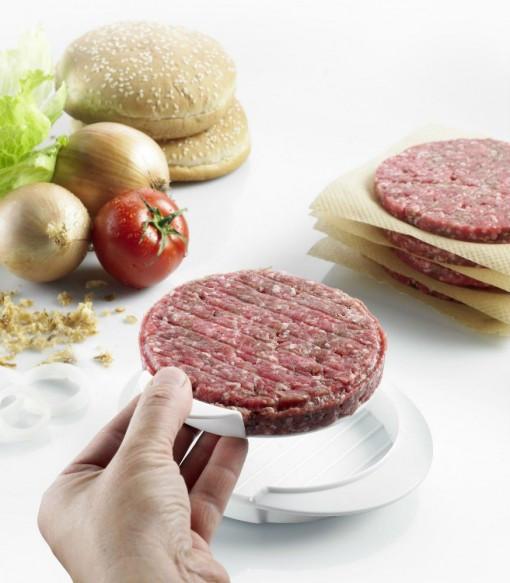 Burgerpresse Hamburger Presse Frikadelle Burger BBQ Grill Trend in Brig - Bild 2