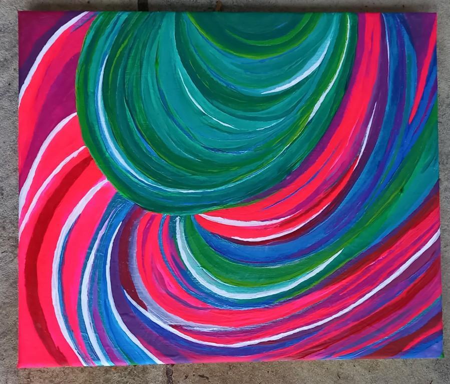 Bild aus Acryl-Farbe, 25×30cm in Wiesendangen - Bild 1