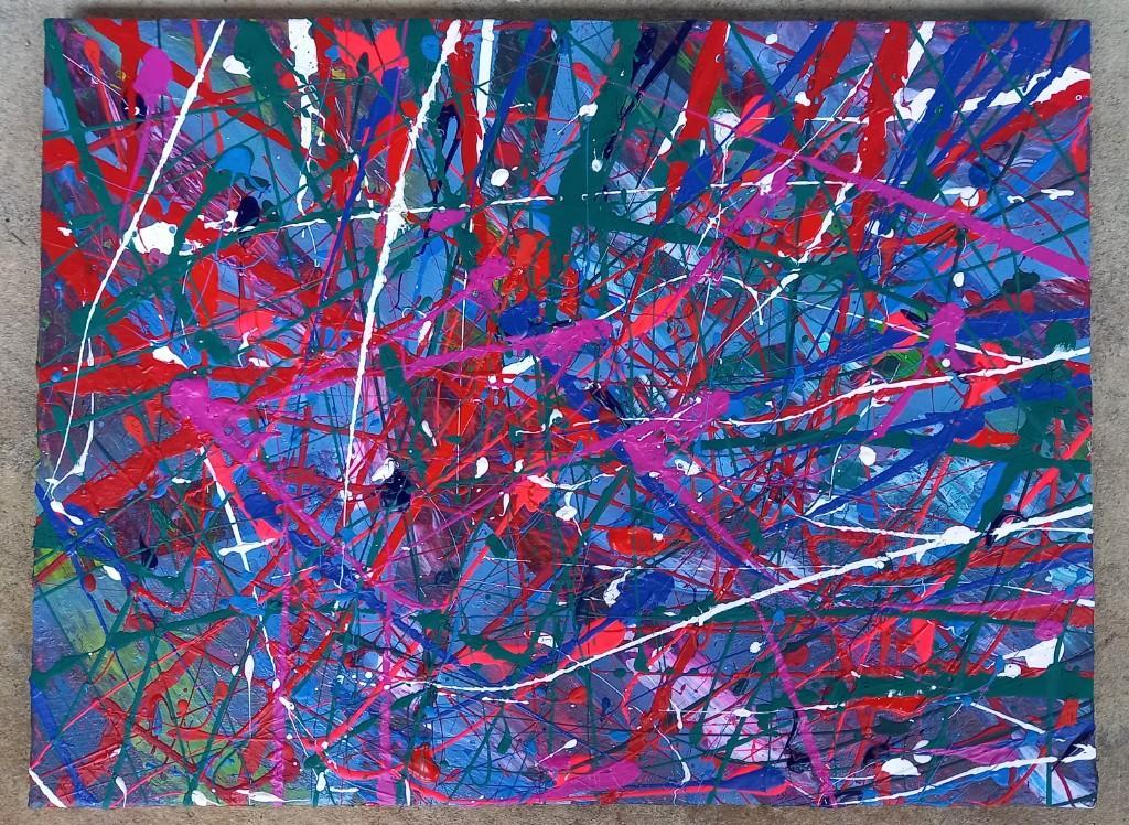 Bild aus Acryl-Farbe 30×40cm in Frauenfeld - Bild 3