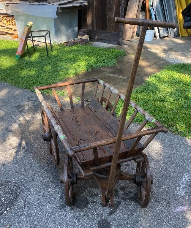Holzwagen - Leiterwagen, handgemacht - Rarität in Willisau - Bild 1