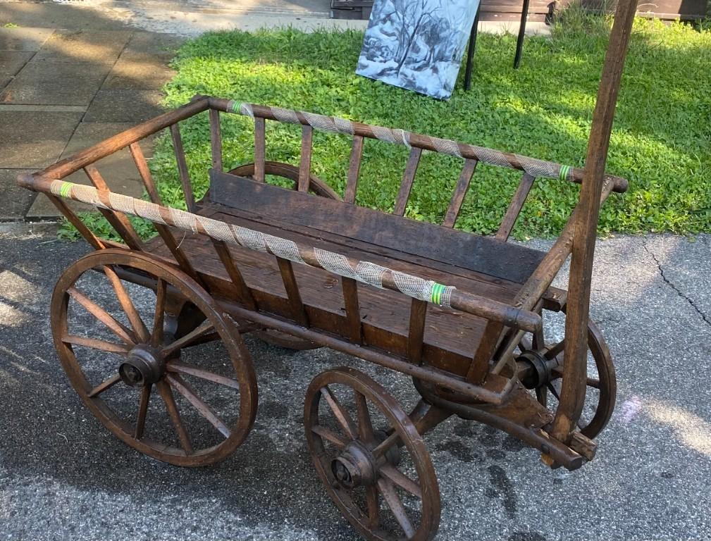 Holzwagen - Leiterwagen, handgemacht - Rarität in Willisau - Bild 2