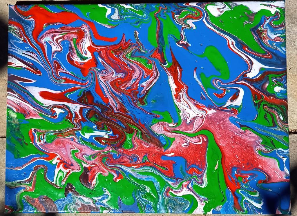 Neues Bild mit Acryl-Farbe, 30x40cm in Frauenfeld - Bild 10