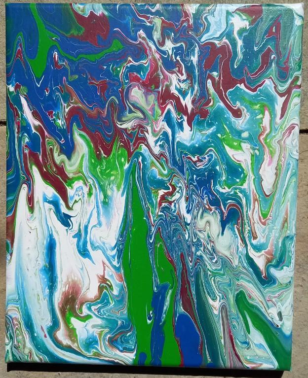 Neues Bild Acryl, 20×25cm in Frauenfeld - Bild 2