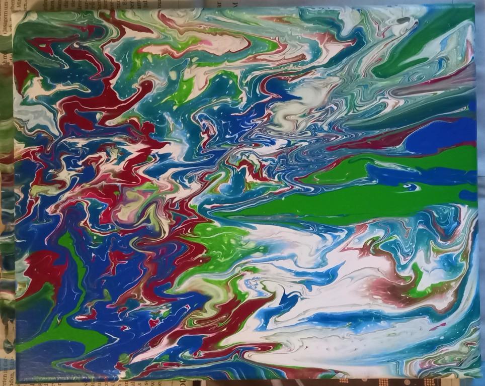 Neues Bild Acryl, 20×25cm in Frauenfeld - Bild 3