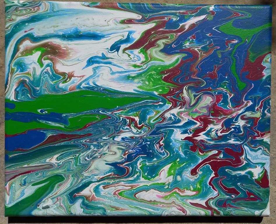 Neues Bild Acryl, 20×25cm in Frauenfeld - Bild 5