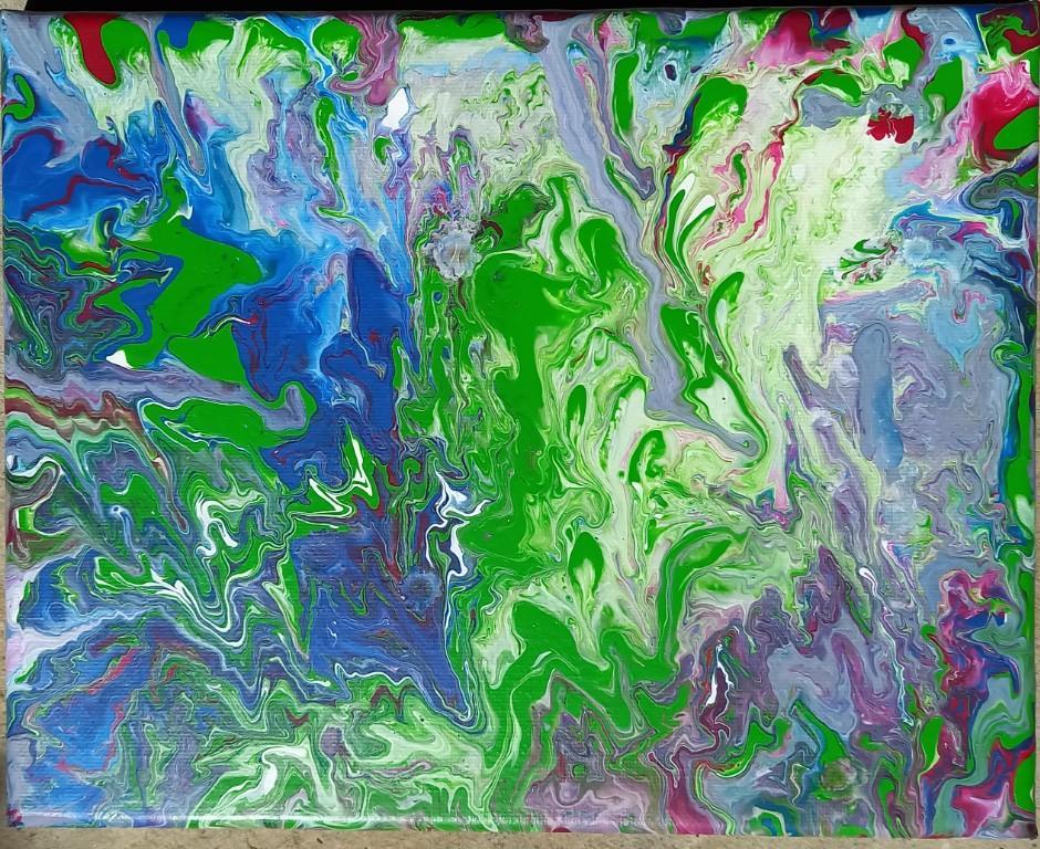 Neues Bild aus Acryl-Farbe, 20×25cm in Frauenfeld - Bild 2