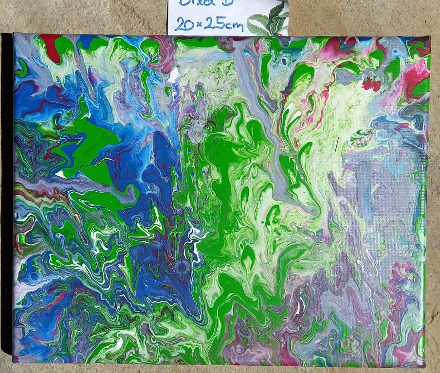 Neues Bild aus Acryl-Farbe, 20×25cm in Frauenfeld - Bild 1