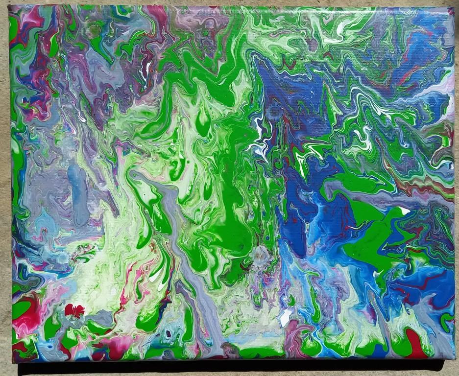 Neues Bild aus Acryl-Farbe, 20×25cm in Frauenfeld - Bild 5
