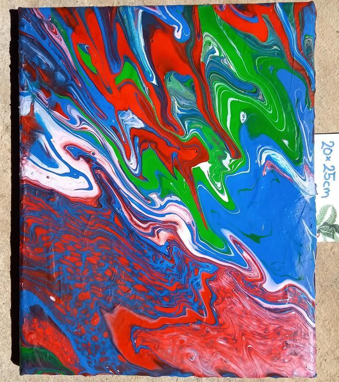 Neues Bild mit Acryl-Farbe, 20×25cm in Frauenfeld - Bild 1
