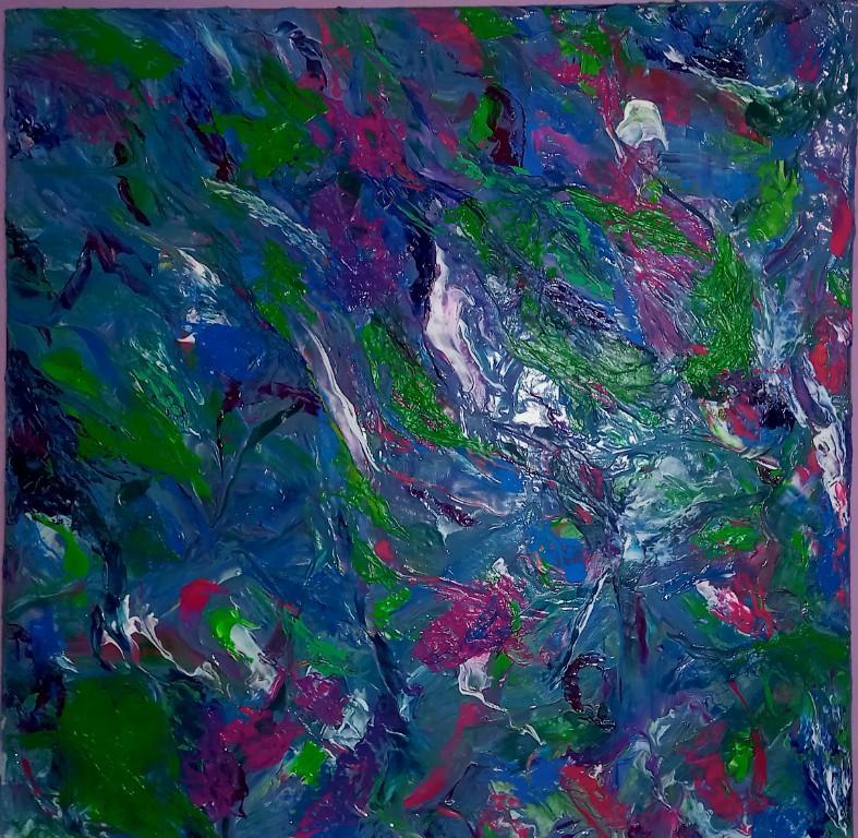 Bild mit Acryl-Farbe, 59×59cm in Frauenfeld - Bild 3