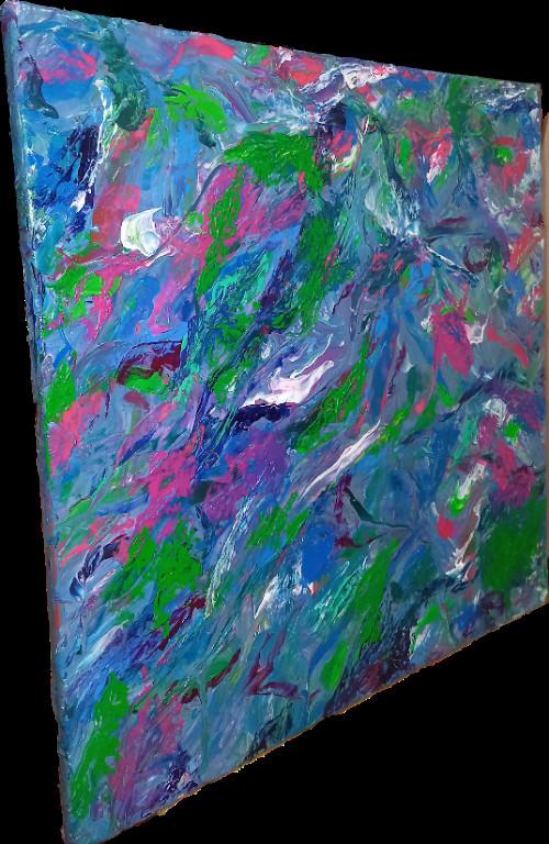 Bild mit Acryl-Farbe, 59×59cm in Frauenfeld - Bild 7