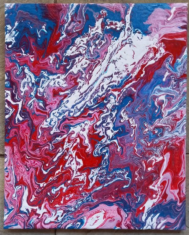 Acryl-Bild, 41×50cm in Frauenfeld - Bild 1