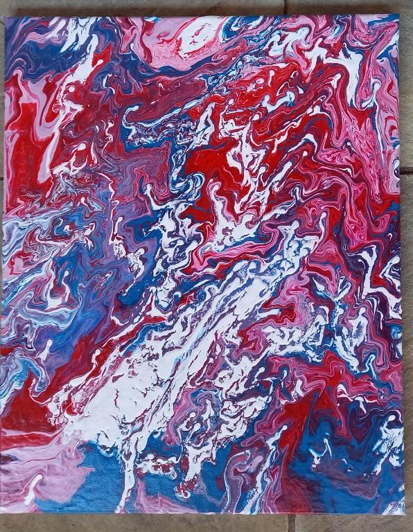 Acryl-Bild, 41×50cm in Frauenfeld - Bild 2
