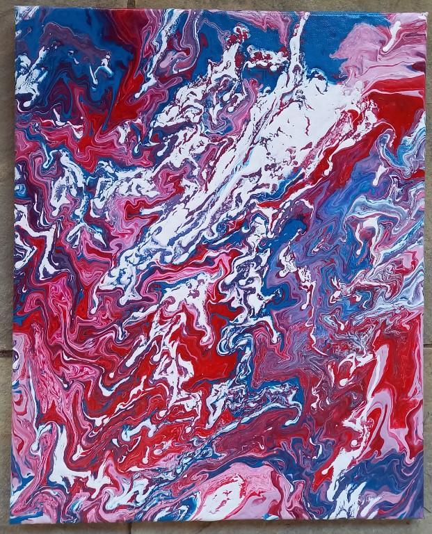 Acryl-Bild, 41×50cm in Frauenfeld - Bild 3