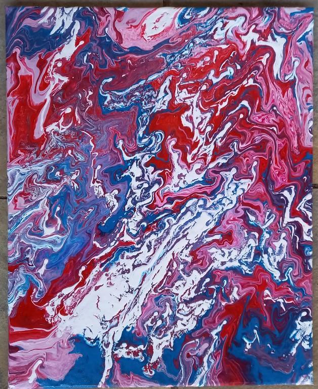 Acryl-Bild, 41×50cm in Frauenfeld - Bild 5