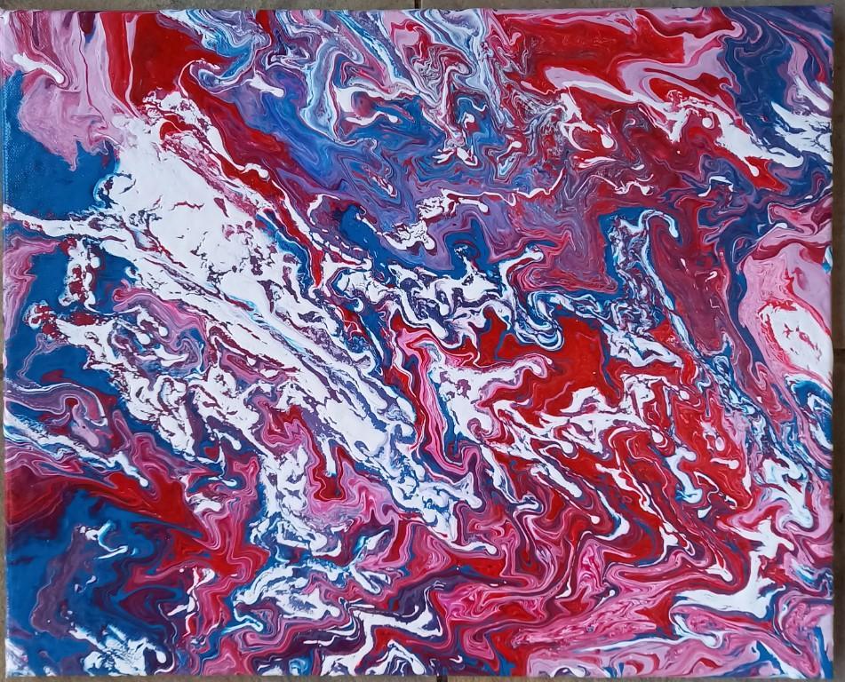 Acryl-Bild, 41×50cm in Frauenfeld - Bild 6