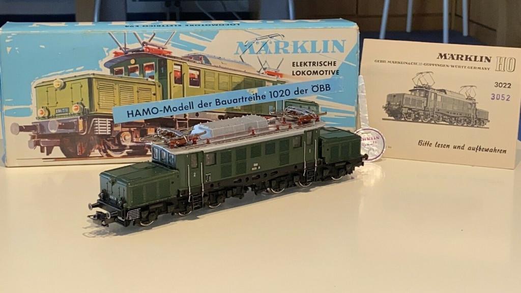 Märklin 3052 E-Lok Baureihe 1020 der ÖBB / 1965-67 in Genf - Bild 2