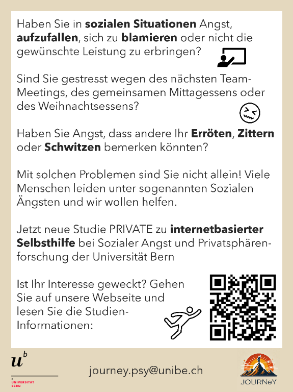 Online Selbsthilfe für Angst in sozialen Situationen in Belp - Bild 1