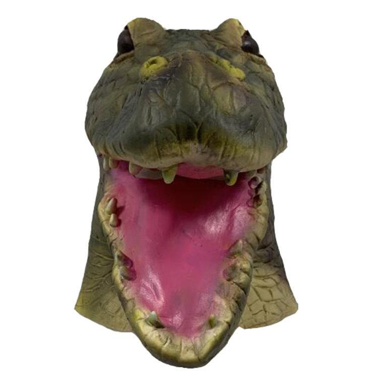 Krokodil Alligator Maske Kostüm Halloween Tier Latex Fasnacht in Brig - Bild 2