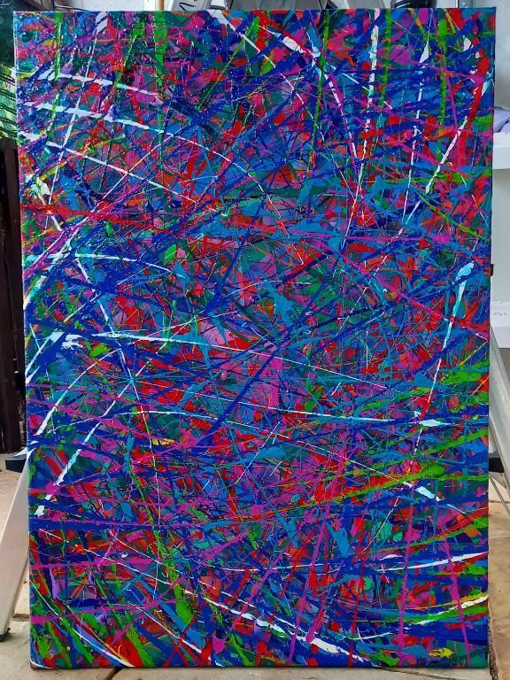 Neues Bild mit Acryl, 51×71cm in Frauenfeld - Bild 1