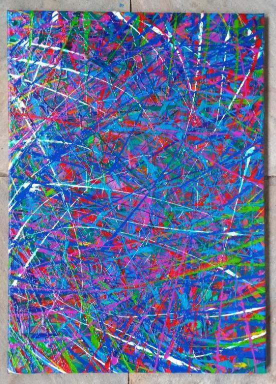 Neues Bild mit Acryl, 51×71cm in Frauenfeld - Bild 8