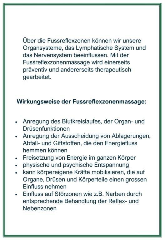 Fussreflexzonen- und Dorn-Therapie in Luzern in Horw - Bild 3