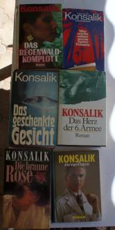 6 gebrauchte Bücher Konsalik in Bremgarten - Bild 1