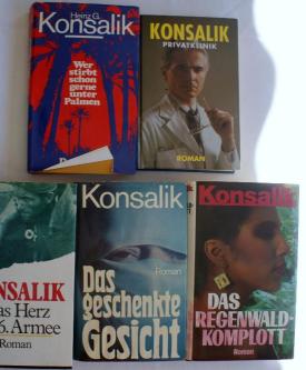 6 gebrauchte Bücher Konsalik in Bremgarten - Bild 2