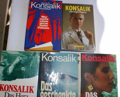 6 gebrauchte Bücher Konsalik in Bremgarten - Bild 3