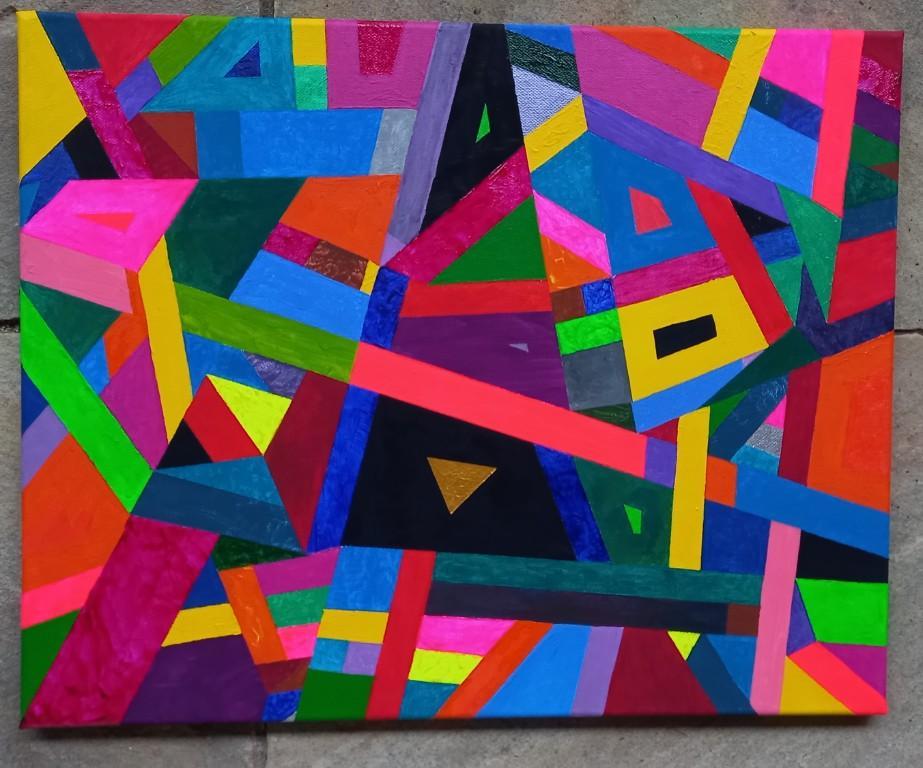 Neues Bild Piece of Gold , 40x50cm, Acryl auf Leinwand in Frauenfeld - Bild 1