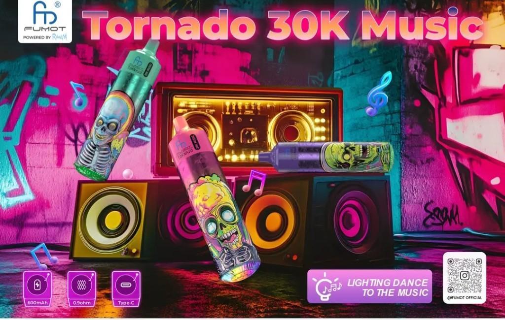 TORNADO RANDM 30.000 ZÜGE MIT MUSIK VAPES in Wettingen - Bild 4