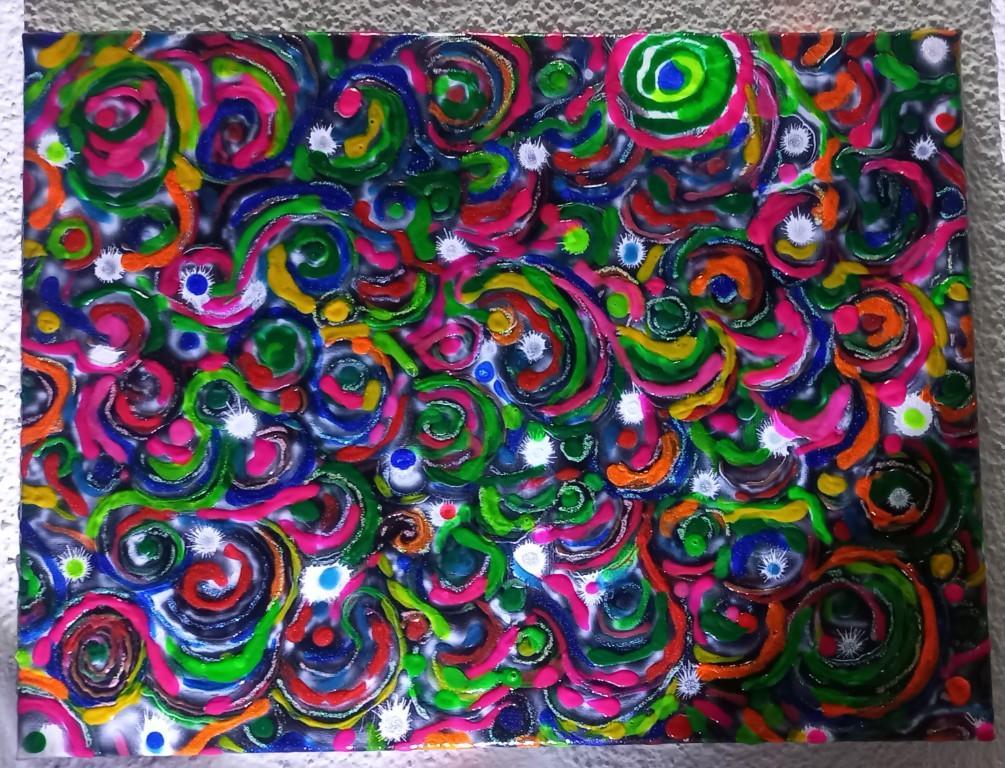 Neues Bild Glow in the Dark , 30×40cm in Frauenfeld - Bild 2