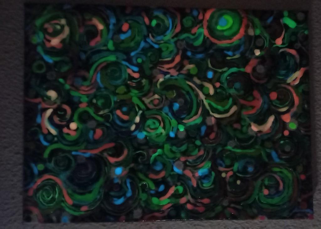 Neues Bild Glow in the Dark , 30×40cm in Frauenfeld - Bild 1