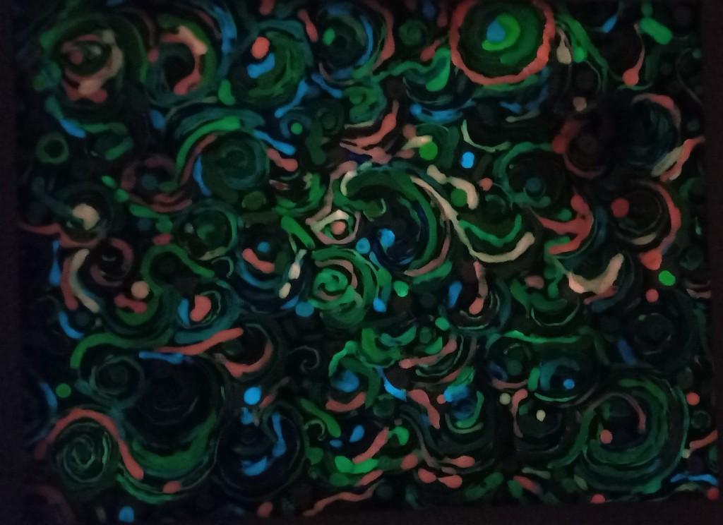 Neues Bild Glow in the Dark , 30×40cm in Frauenfeld - Bild 3