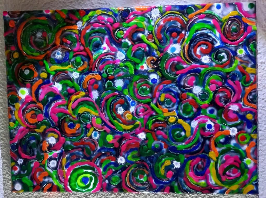 Neues Bild Glow in the Dark , 30×40cm in Frauenfeld - Bild 4