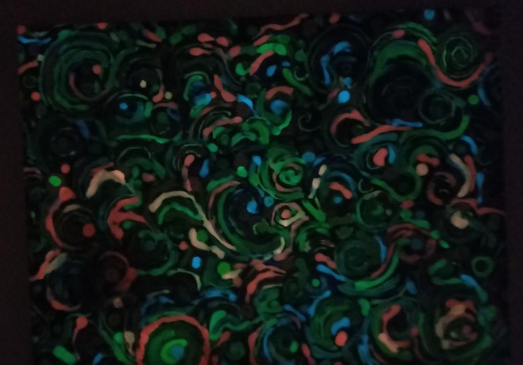 Neues Bild Glow in the Dark , 30×40cm in Frauenfeld - Bild 5