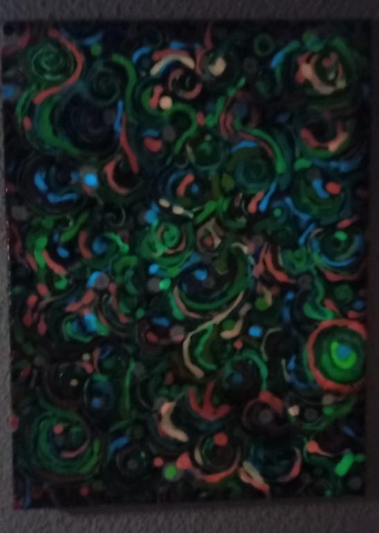 Neues Bild Glow in the Dark , 30×40cm in Frauenfeld - Bild 6