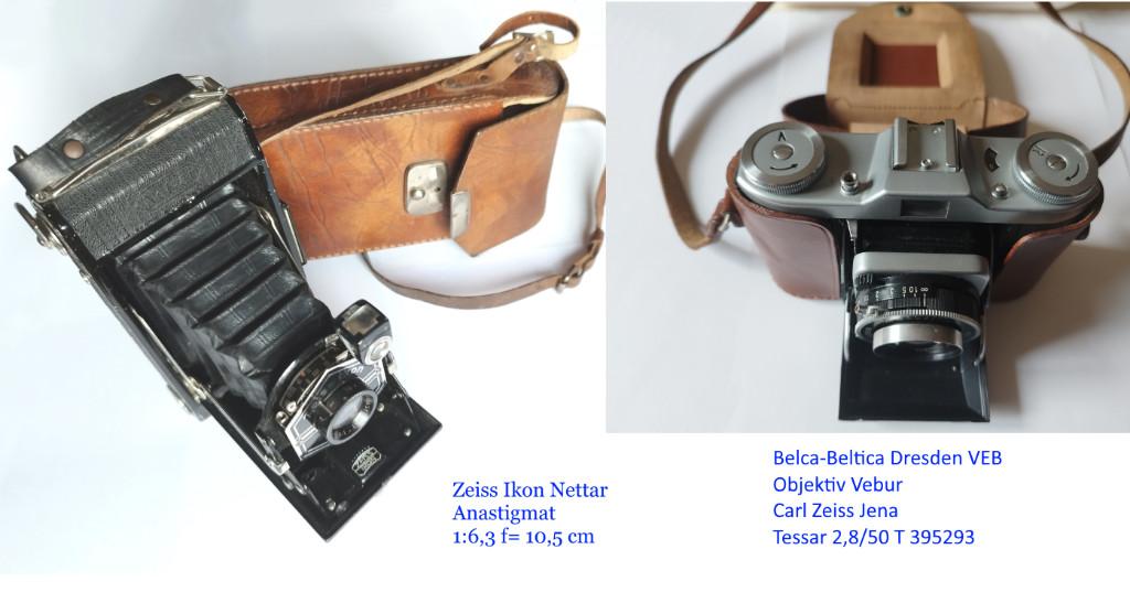 Zeiss Ikon Nettar u. Belca Antik Analoge Fotoapparate in Basel - Bild 1