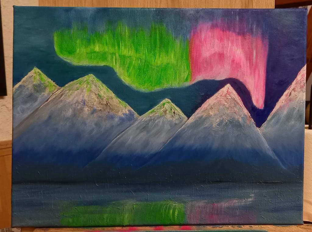 Bild Nr.13 , Öl, 30x40cm auf Leinwand, ab sofort zum Verkauf in Frauenfeld - Bild 1