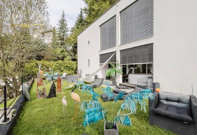 Idyllische, futuristische Villa, viel Ruhe und Sonnenschein mit in Bellinzona - Bild 5