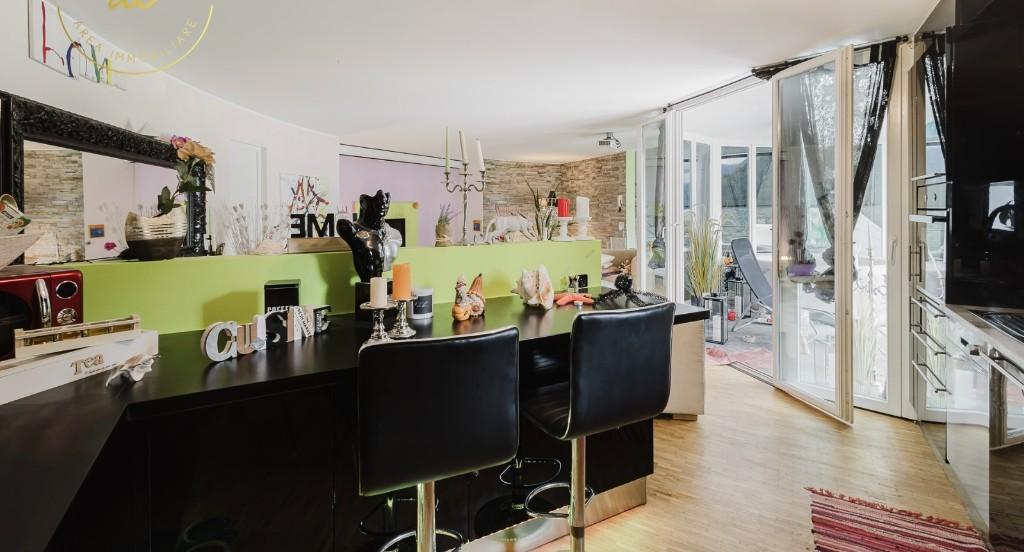 Idyllische, futuristische Villa, viel Ruhe und Sonnenschein mit in Bellinzona - Bild 13