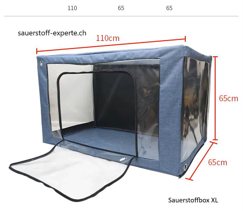 Sauerstoffbox, Grösse XL sehr GROSS von Oxybox, Hunde, Katzen .. in der Schweiz - Bild 1