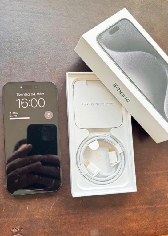 iPhone 15 Pro 256GB als neuwertig. in Urdorf - Bild 1
