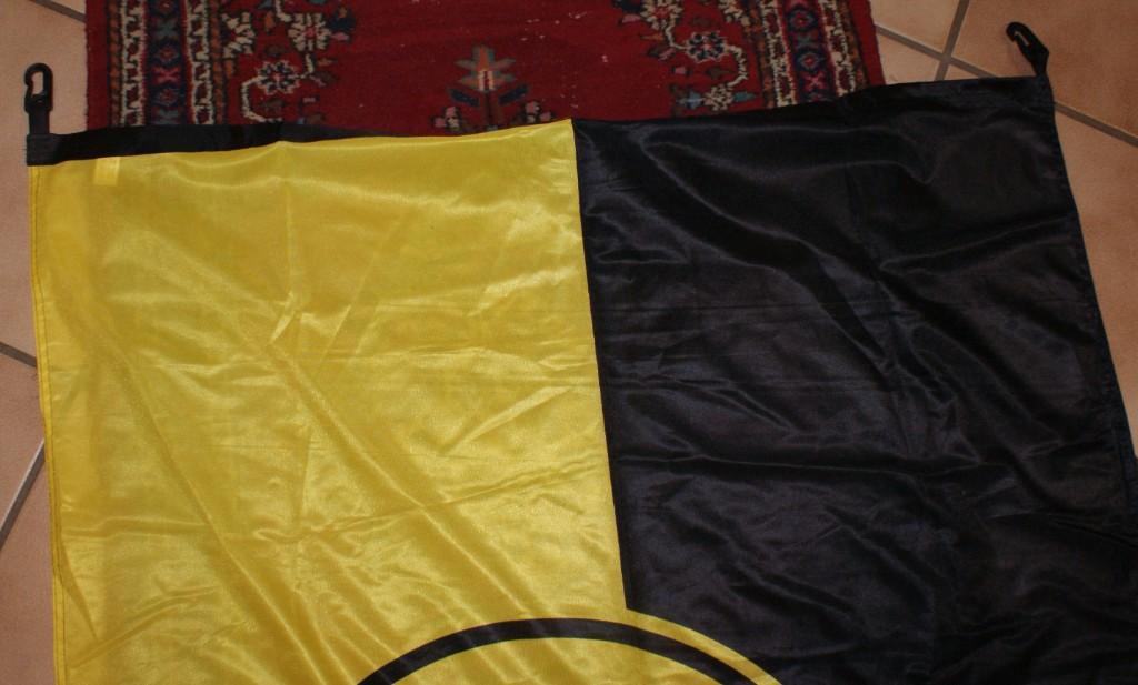 Flagge Borussia Dortmund in Urdorf - Bild 2