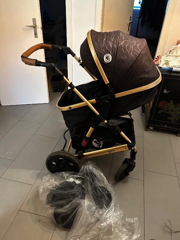 Schwarzer Kinderwagen in Bern - Bild 4