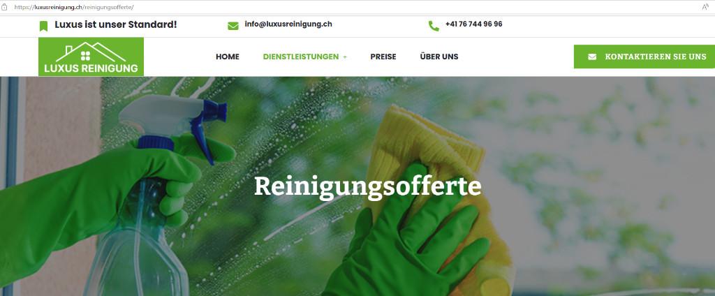 Gratis Reinigungs-Offerte mit Abnahmegarantie in Worb - Bild 1