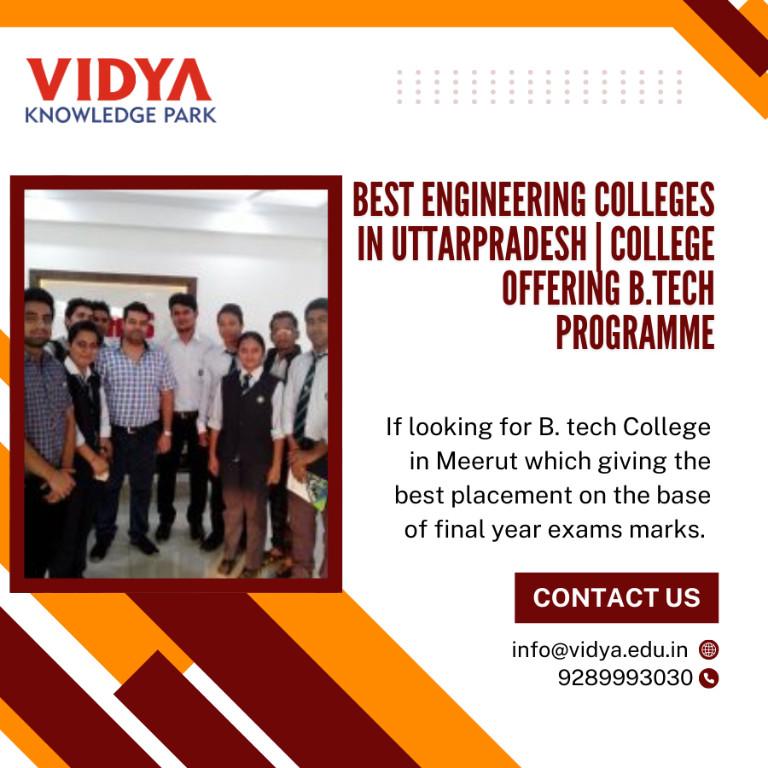 Best B. Tech College in UP | B. Tech College in Meerut