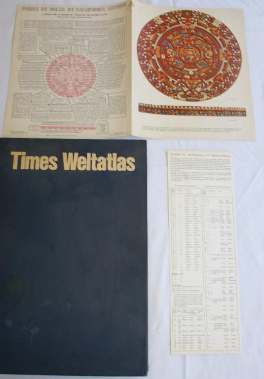 Grosses Buch Welt Time Atlas mit Karte in Bremgarten - Bild 1