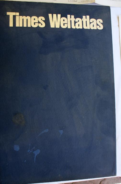 Grosses Buch Welt Time Atlas mit Karte in Bremgarten - Bild 2